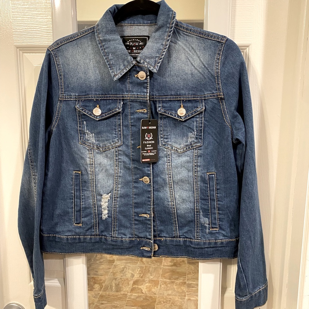 New w/tags jean jacket